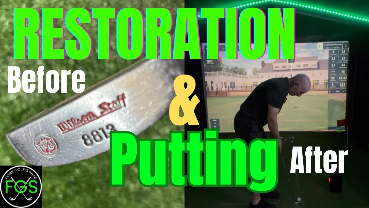 Wilson Staff 8813 putter RESTORATION, Can i Putt with this classic Golf club&hellip;&hellip;?