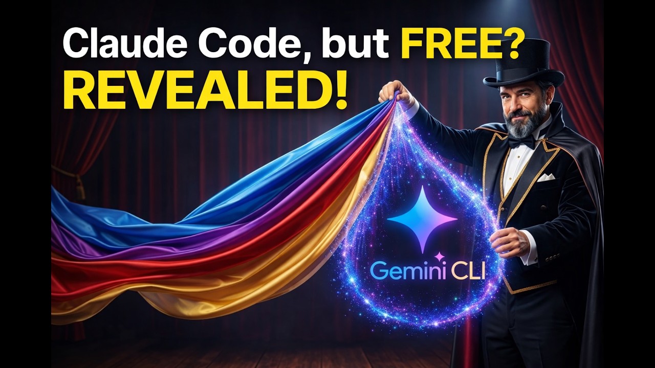 Best FREE Claude Code Alternative? Gemini CLI — 1,000 Requests/Day, Zero Cost | Install from scratch