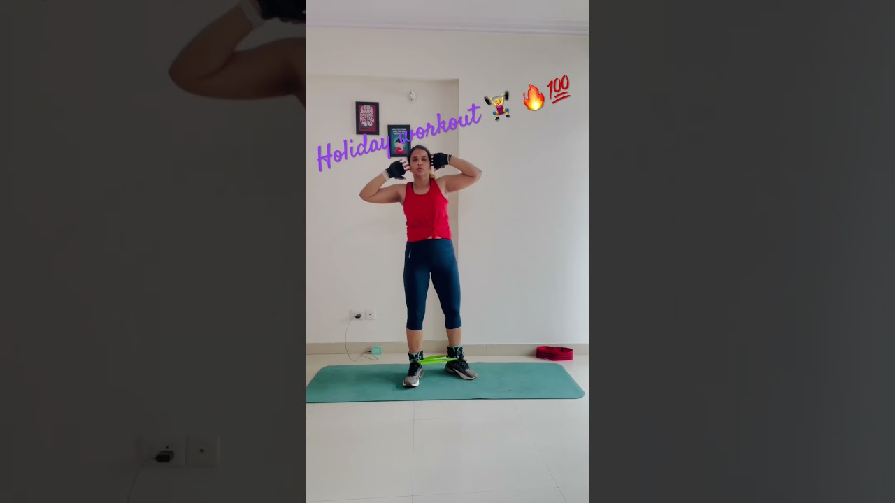 Mini band leg workout 🔥💯💥🏋️‍♀️