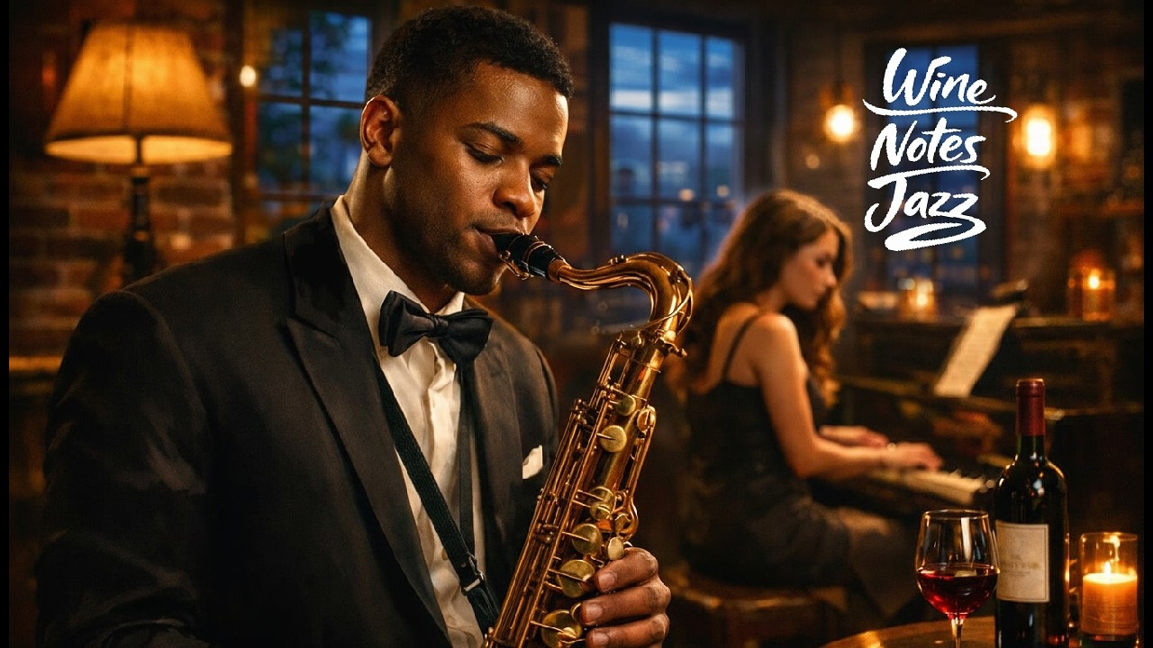 11:30 PM NYC Nights | Elegant Wine Bar Smooth Jazz Mood
