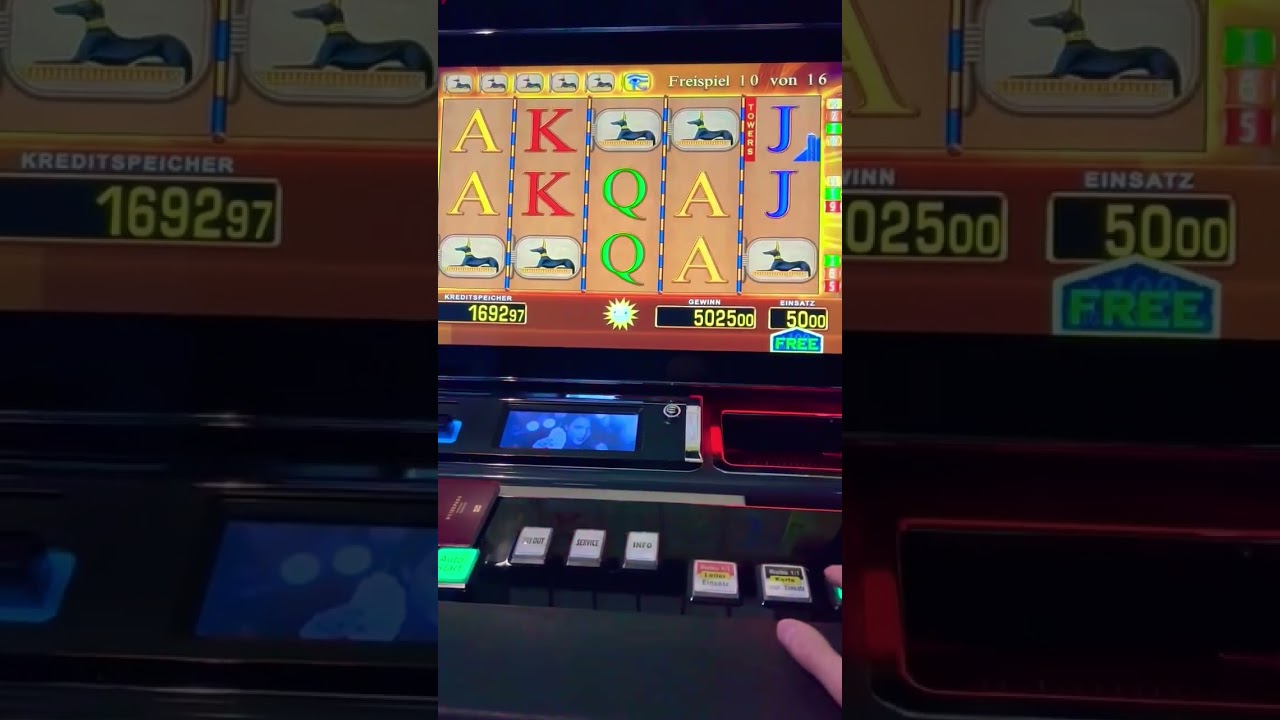 50&euro; Einsatz Eye of Horus #Casino  #Gl&uuml;cksspiel #Spielautomaten #Gamble #spielbank