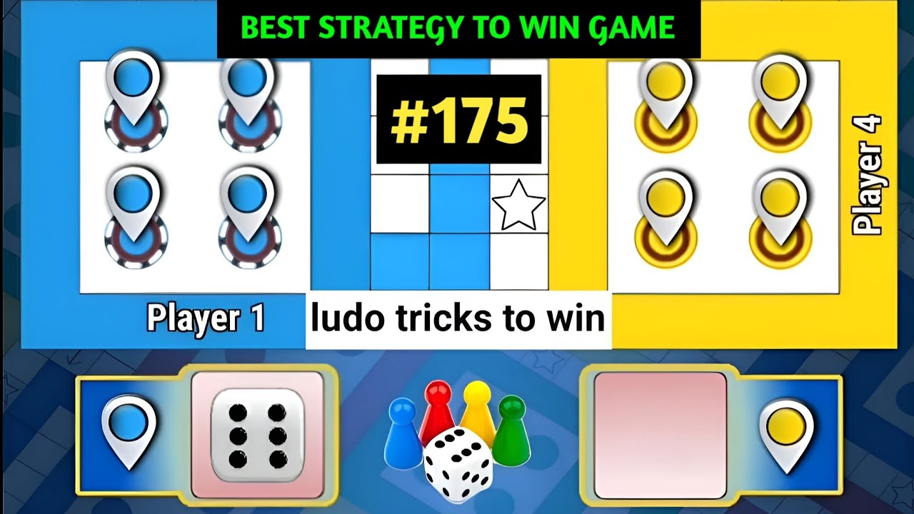 Ludo King Play Ludo Offline with Friends | How to Win Ludo King | Ludo king  #175 #gameplay