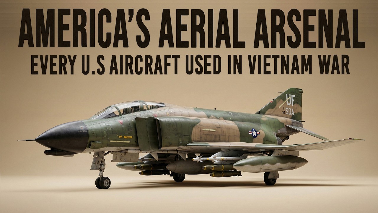 Every U.S aircraft Used in Vietnam War