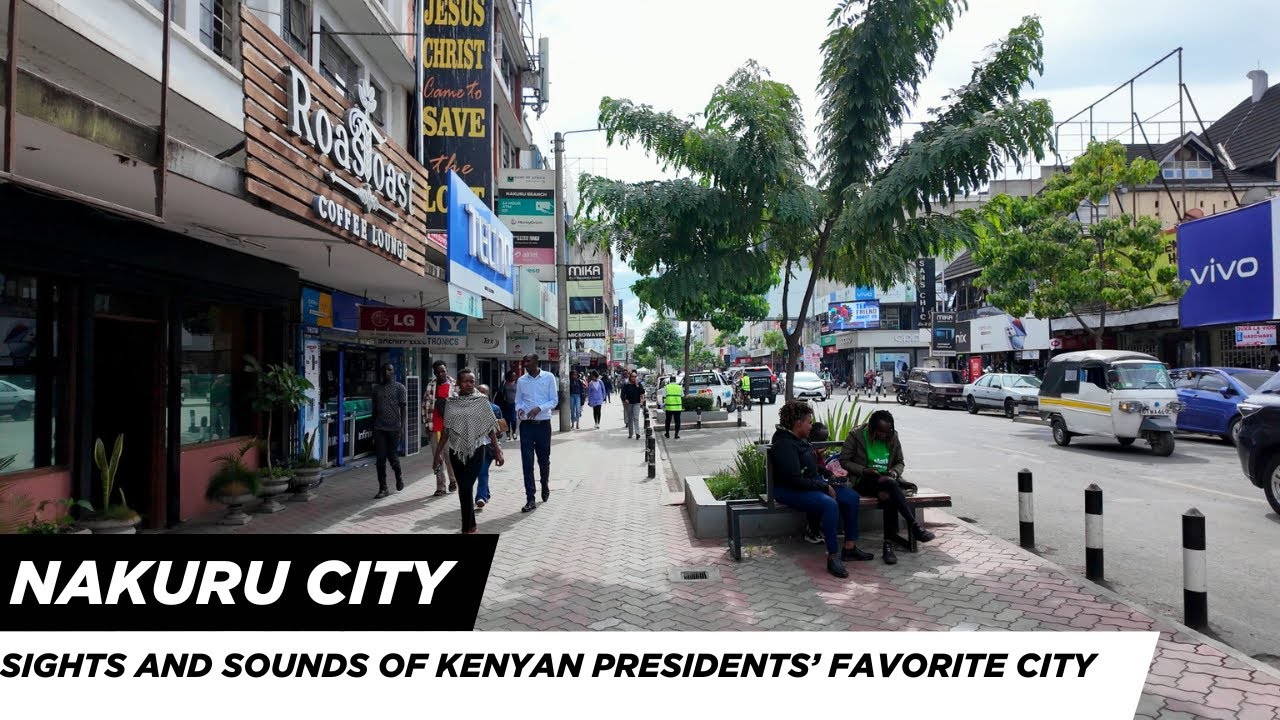 Nakuru City CBD Sights and Sounds