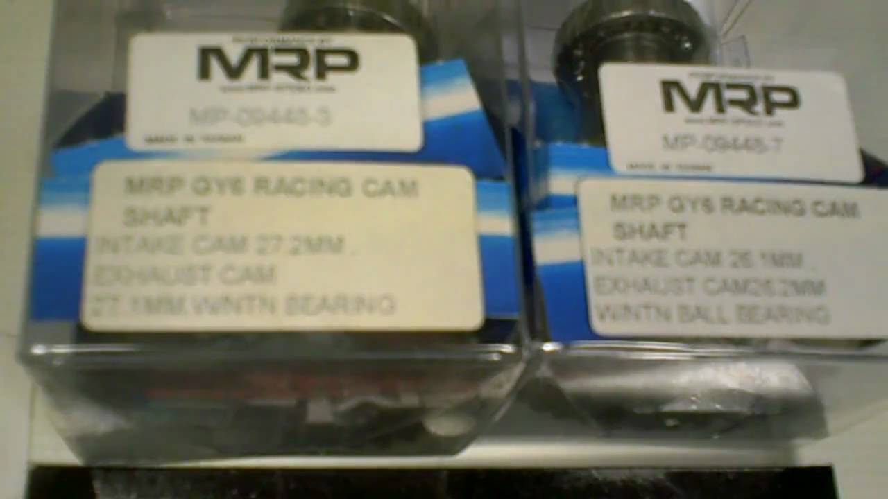 N-MP-09448 series 150cc GY6 Race Cams in stock at MRP
