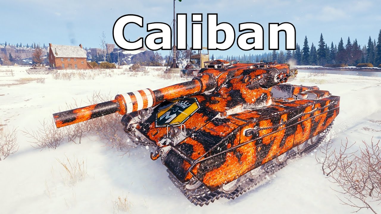 World of Tanks Caliban - 4 Kill  6K Damage