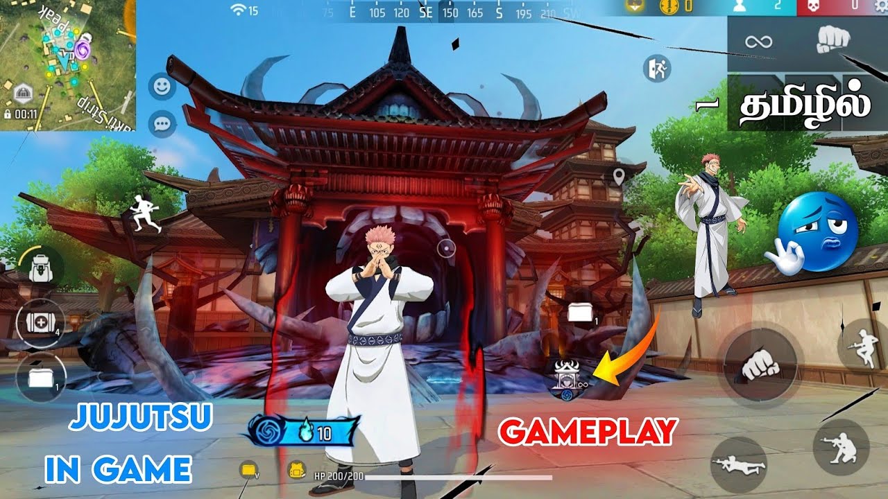 🚨 JUJUTSU KAISEN 🚨 GAMEPLAY 🔥 சீக்கிரம் பாருங்க 🥵 JUJUTSU KAISAN GAMEPLAY FREE FIRE IN TAMIL | HTG