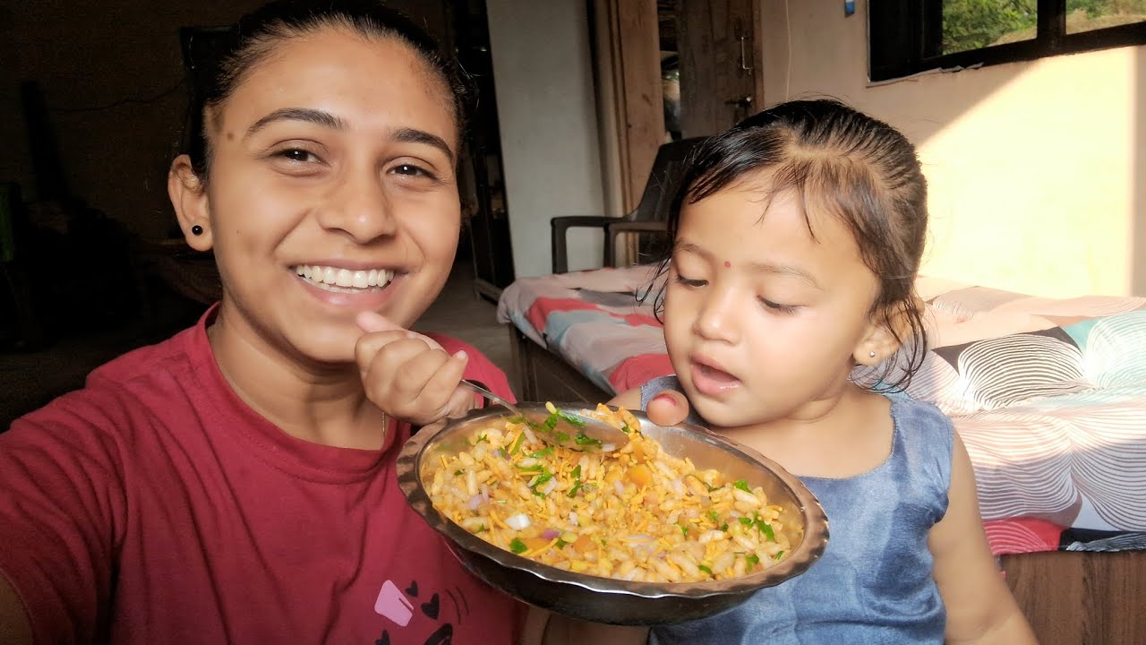 Me or Siya bhel kha rahe hai 😋🥰 | family vlog ♥️ | Darshna Patel |