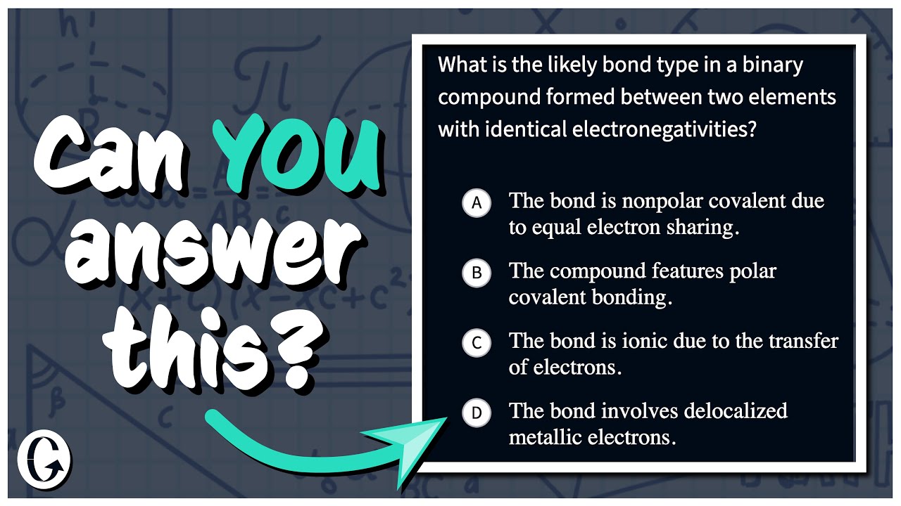 What Type of Bond Forms Between Two Elements with the Same Electronegativity?