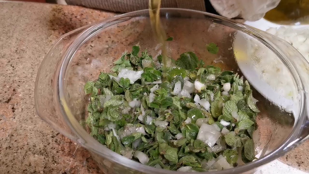 وصفه سلطه زعتر اخضر