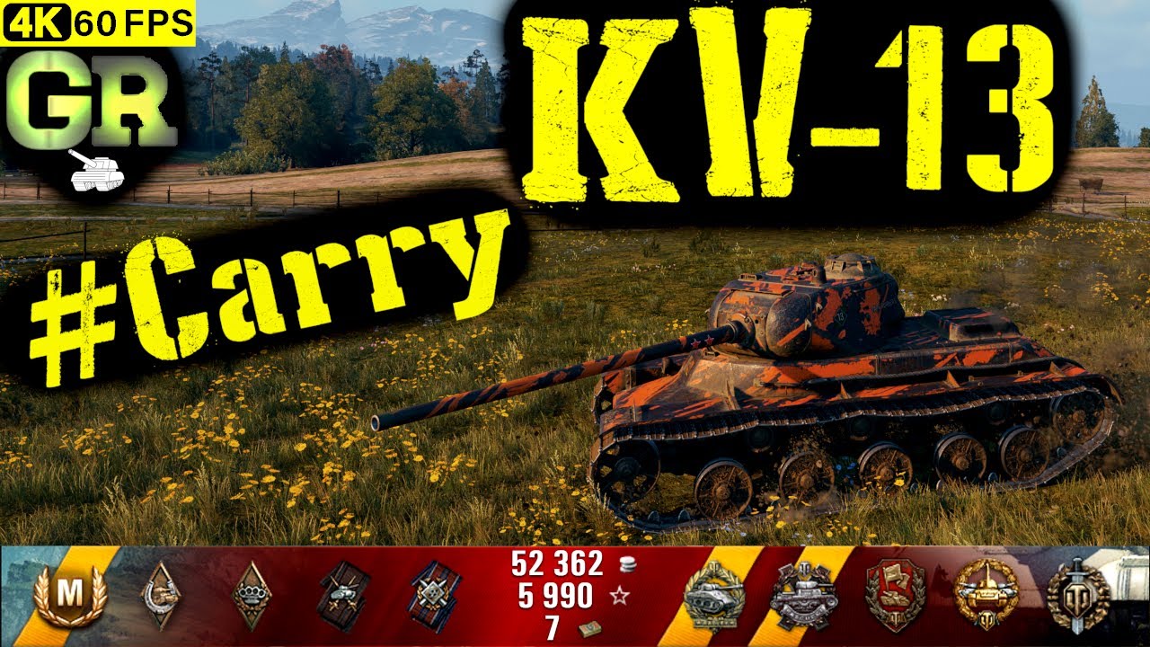 World of Tanks KV-13 Replay - 8 Kills 4.6K DMG(Patch 1.4.1)