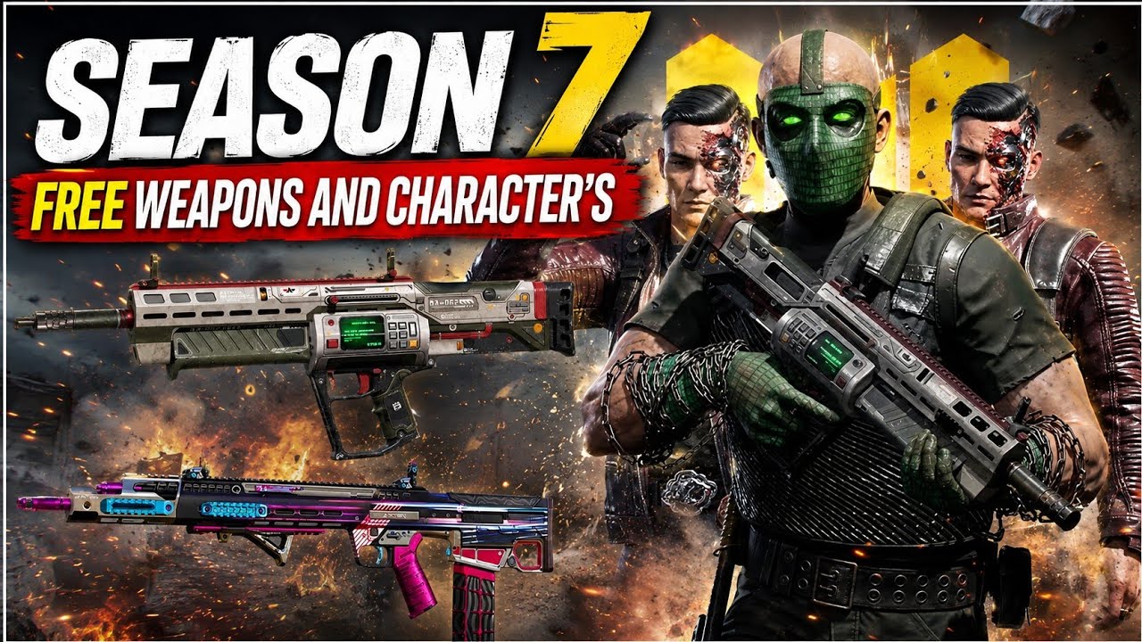 😱 Season 7 FREE Rewards Are INSANE! | All Weapons & Characters | COD Mobile Leaks