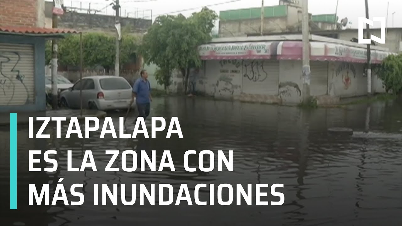 Iztapalapa es la zona con m&aacute;s inundaciones de la CDMX: Sacmex - Las Noticias