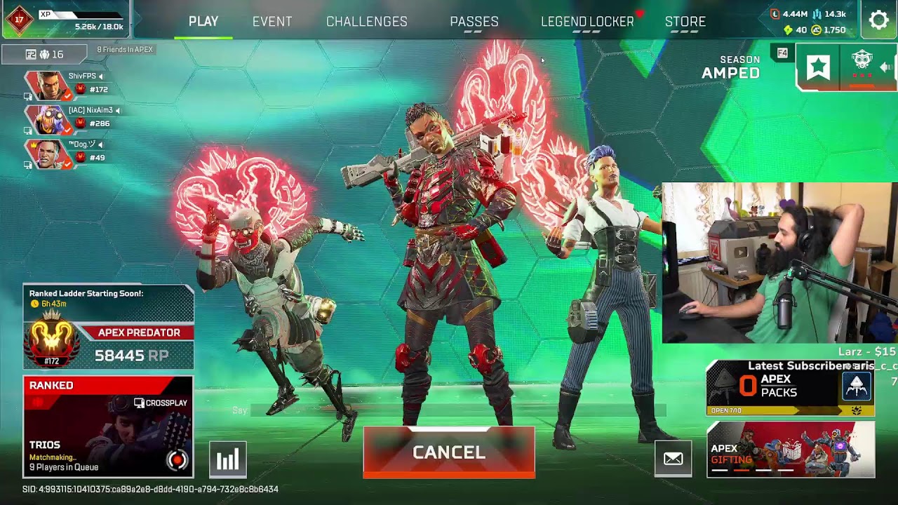 RANKED GRIND (I blame the hand pain if I don't 1 clip everyone)