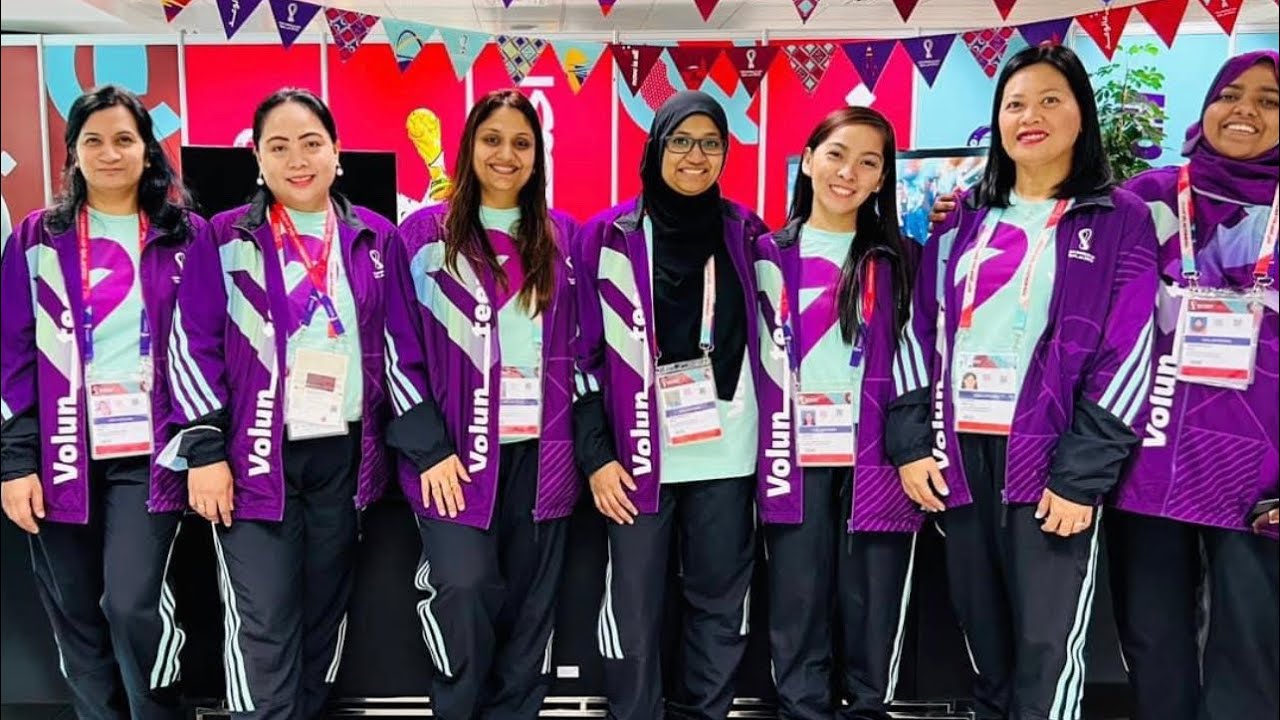 MY FIFA VOLUNTEER EXPERIENCE || DOHA QATAR