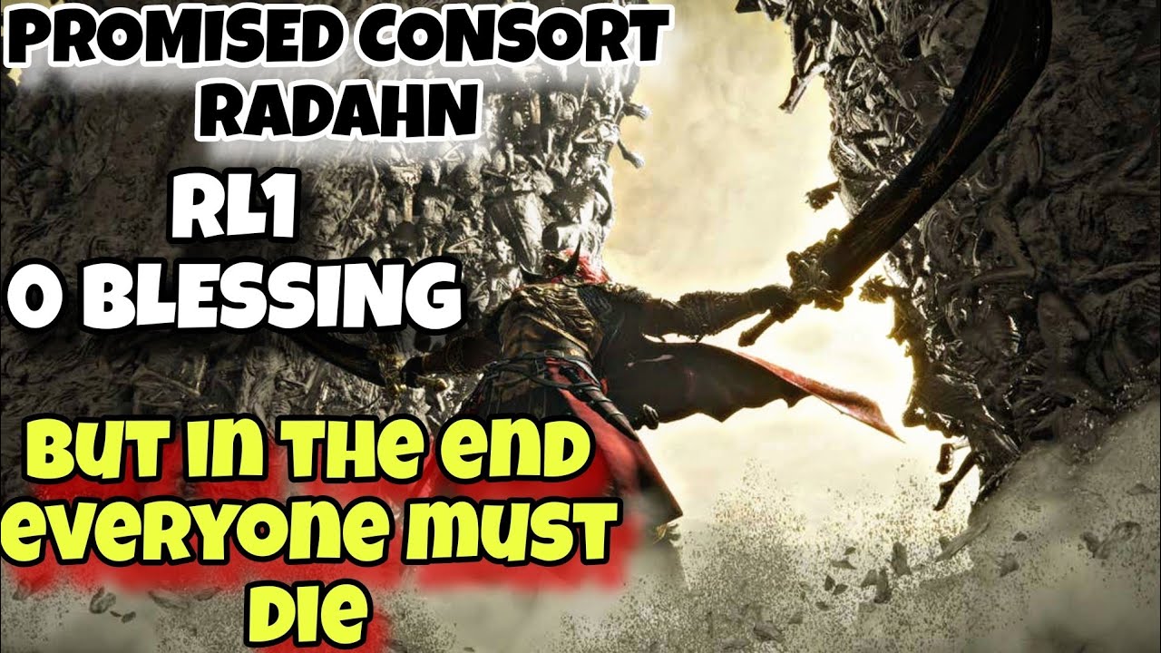 ELDEN RING PROMICED CONSORT RADAHN /RL1 /0 BLESSING(testing win)