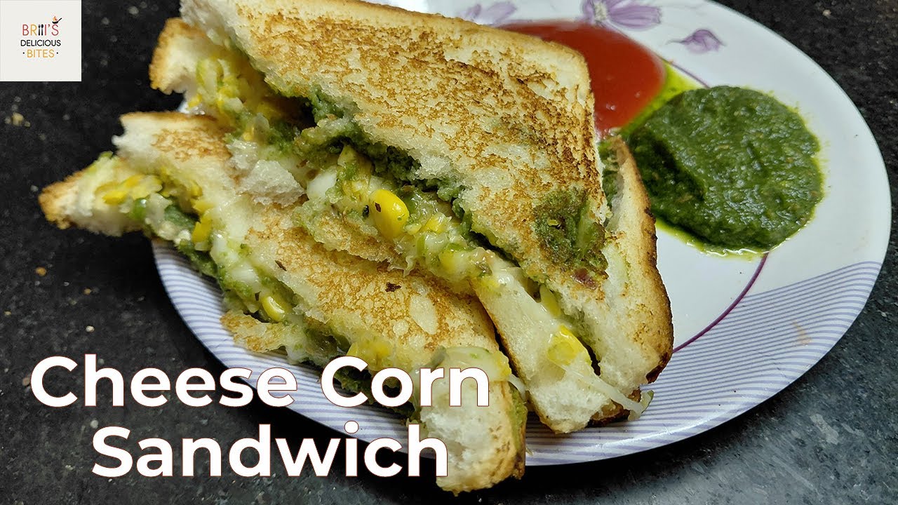 Cheese Corn Sandwich Recipe l चीज़ कॉर्न सैंडविच रेसिपी 🥪