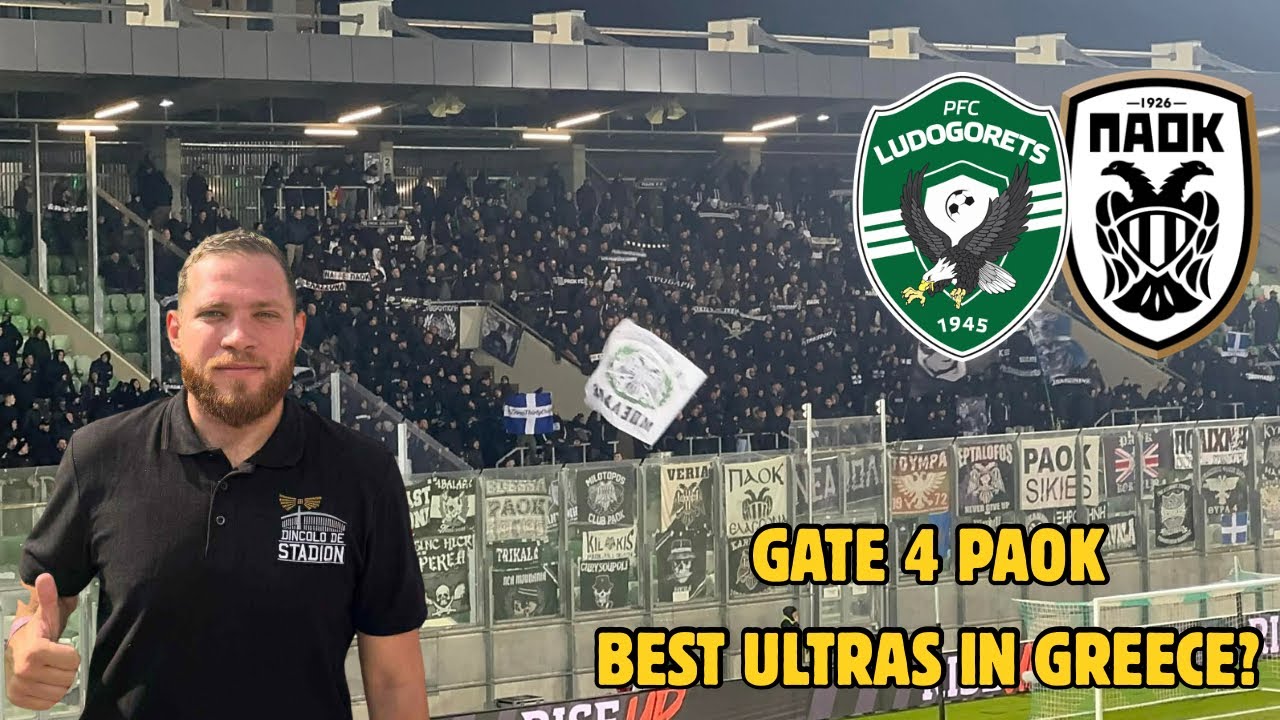Do PAOK Have the Most Fanatical Ultras in Greece? | Ludogorets vs PAOK Salonic 3-3