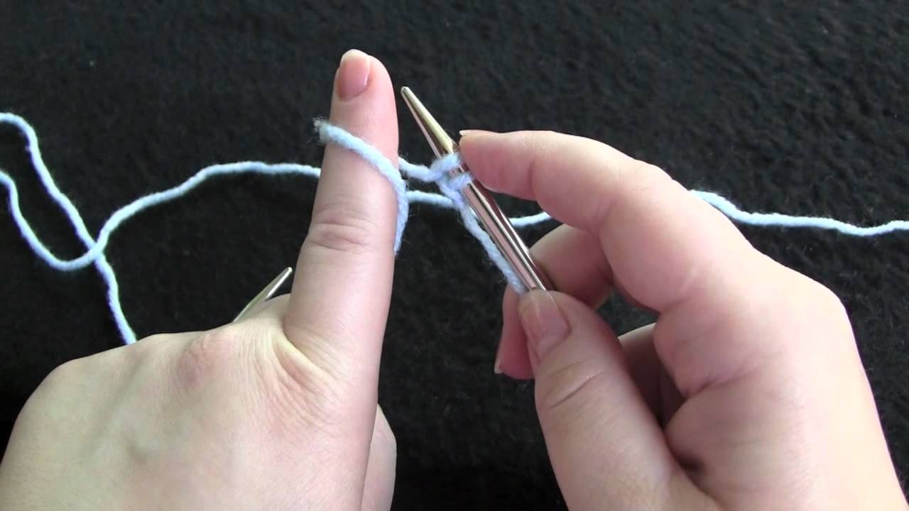 Backward Loop Cast On
