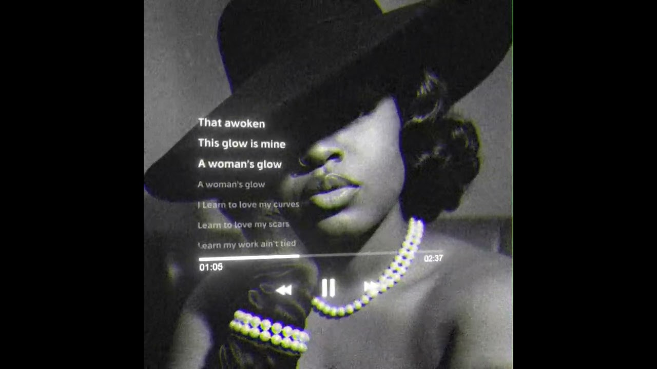 Woman&rsquo;s Glow - Lyrics 