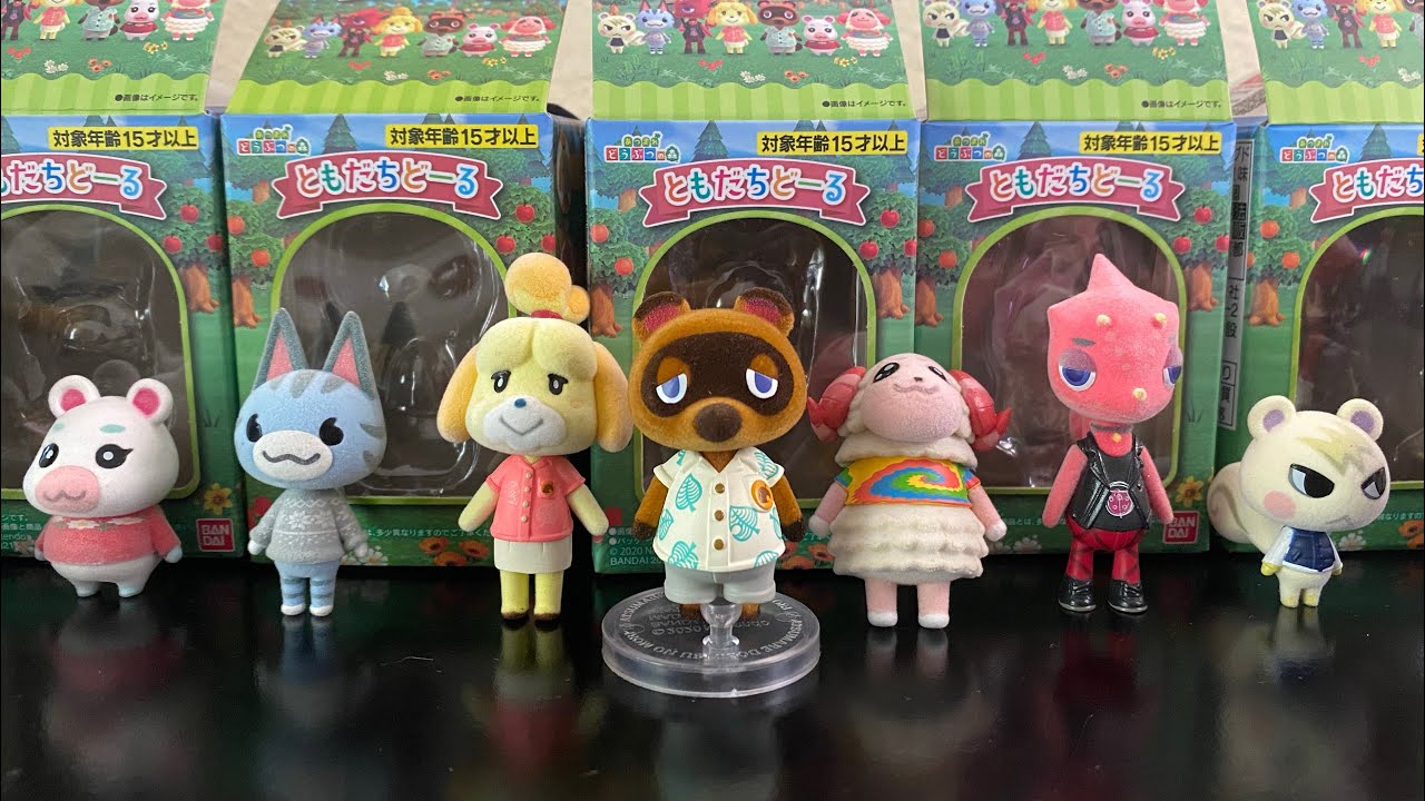 Animal Crossing: New Horizons Villager Flocked Tomodachi Doll Volume 1 Set Review