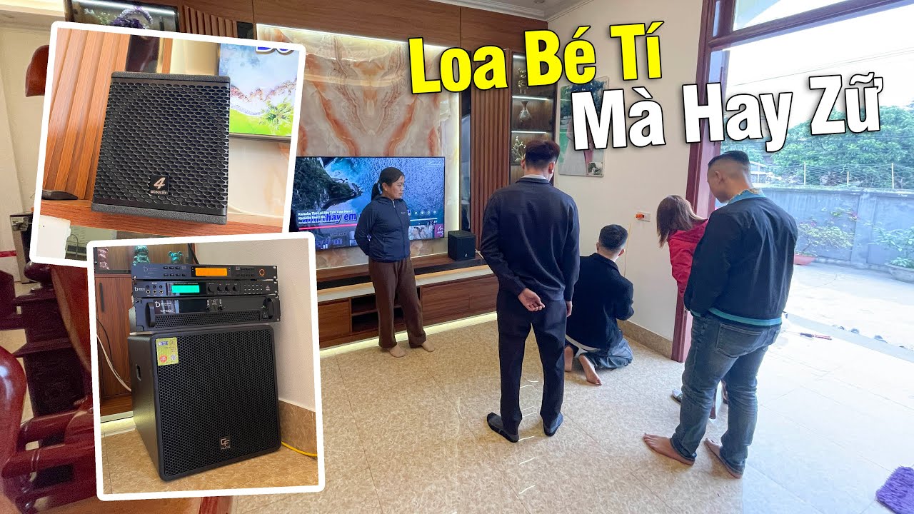 Installation of 4acoustic, DB & CF Systems in Kim Thanh, Hai Duong - Super Good Baby Speakers