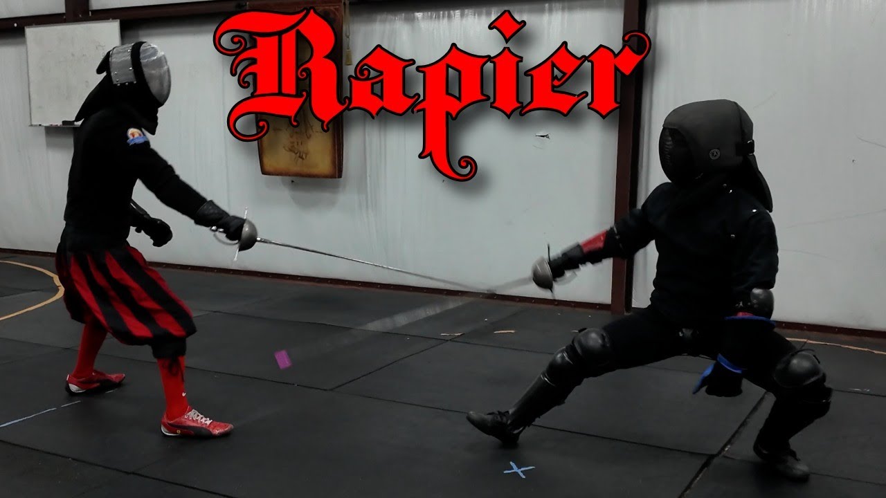Rapier Fencing: Josiah vs David