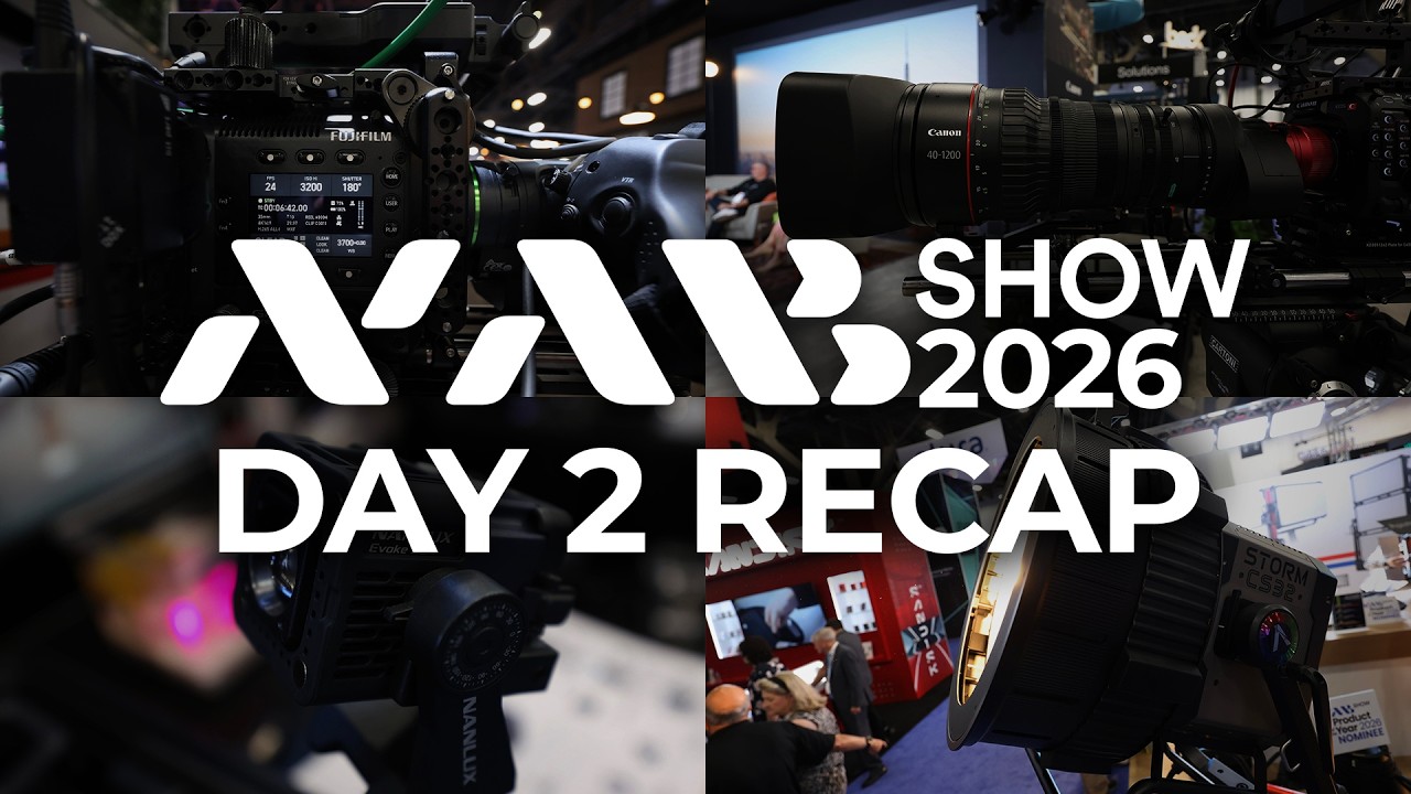 Обзор второго дня выставки NAB 2026: Canon, FUJIFILM, DJI и другие.