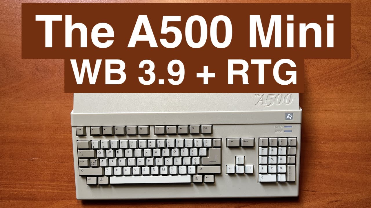 AmiJazda 27 - The A500 Mini + Workbench 3 9 + RTG