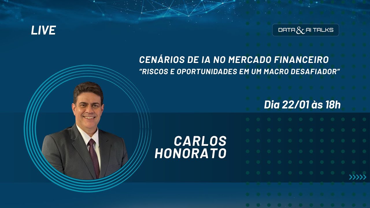 2ª Edição - Data & AI Talks | Cenários de IA no mercado financeiro.