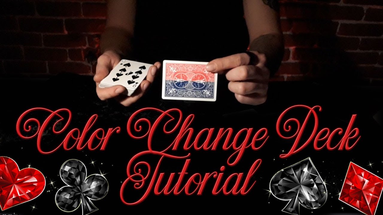 Color Change Deck // magic trick // tutorialh