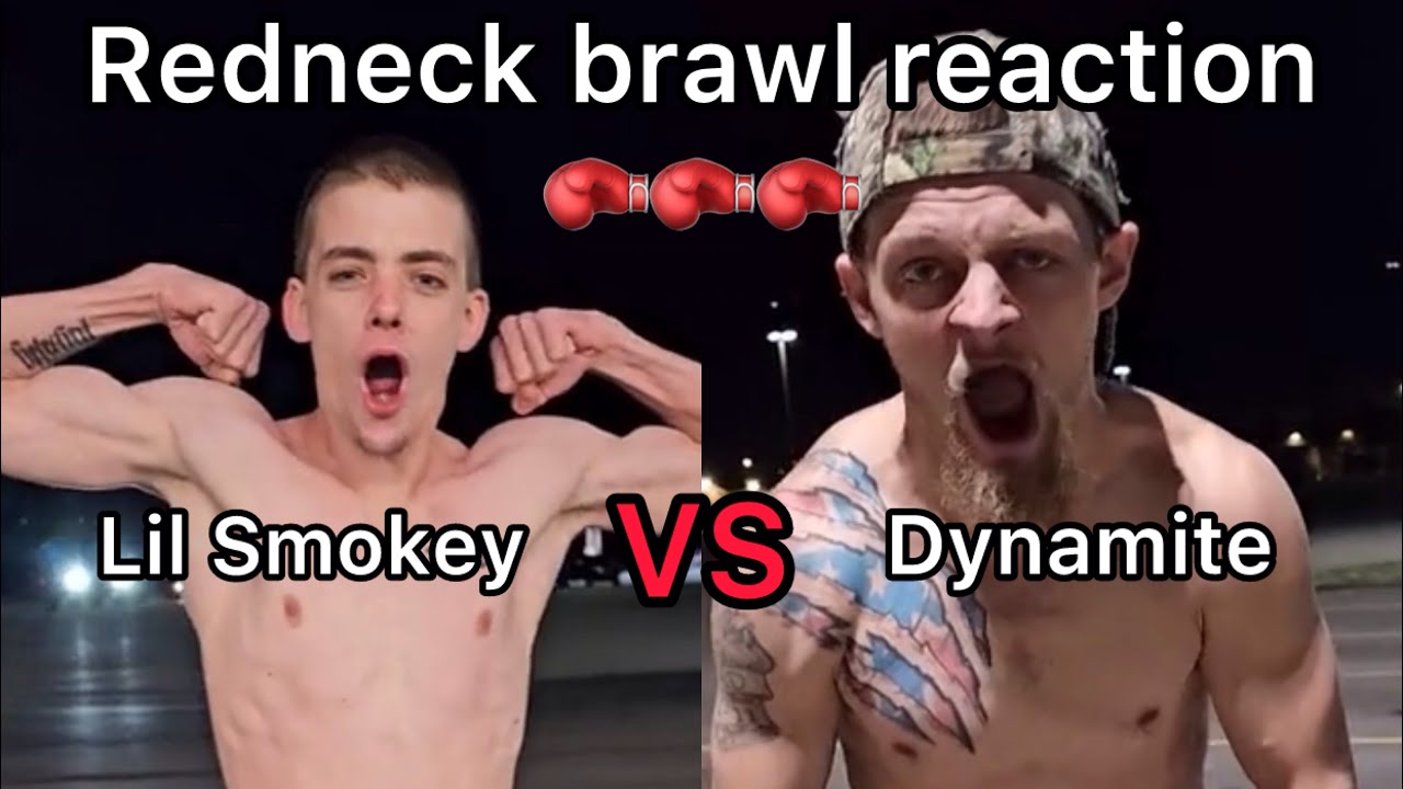 Amateur Bar | Redneck brawl hype video REACTION (Lil Smokey vs Dynamite)