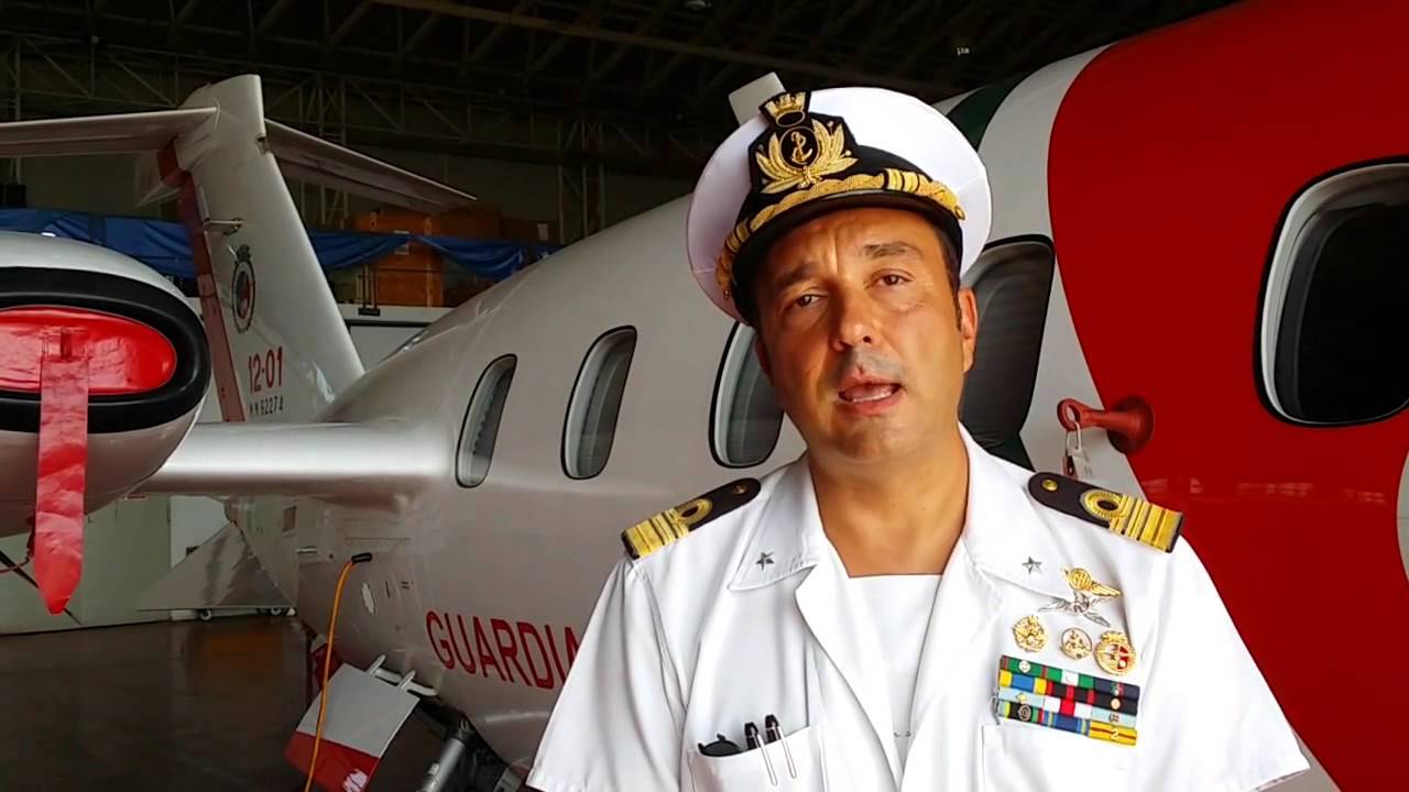 Intervista a D'Arrigo Comandante Nucleo Aereo Guardia Costiera