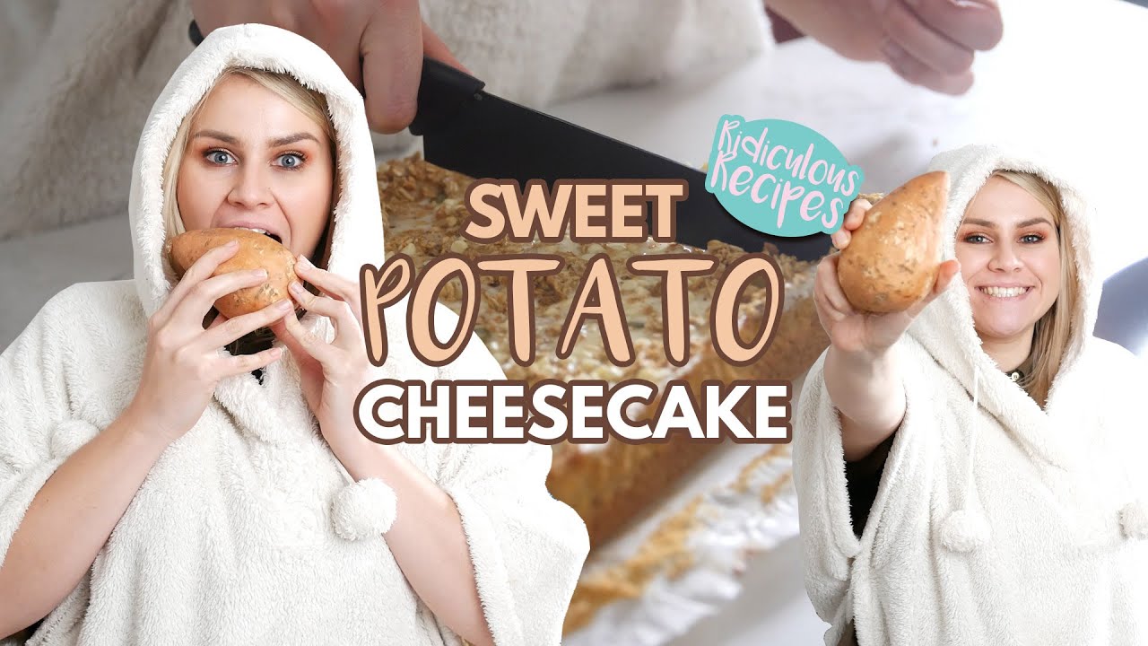 Super Surprising Sweet Potato Cheesecake | Ridiculous Recipes