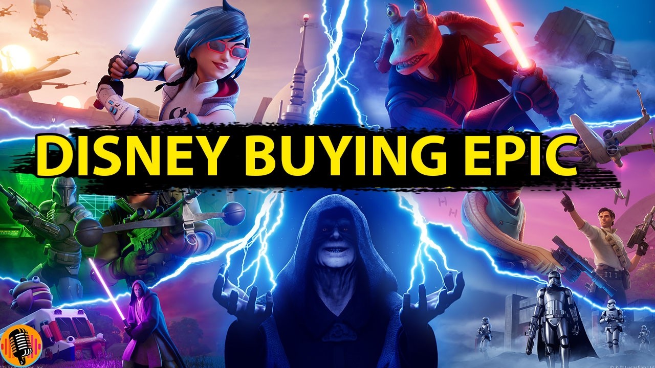 Компания Disney ведет переговоры о покупке Epic Games и Fortnite.