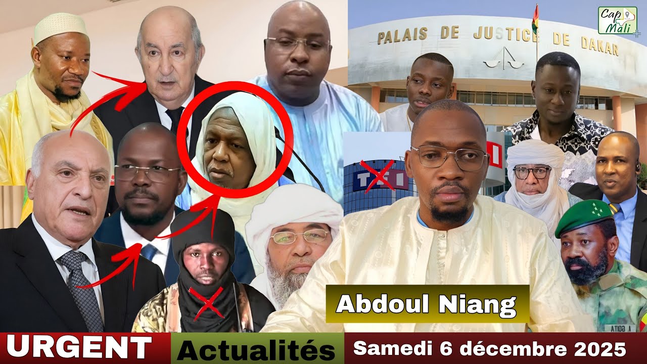 URGENT ABDOUL NIANG | EMBUSCADE CONTRE UN CONVOIS CITERNE, ALG&Eacute;RIE IMAM DICKO NOUVELLE COALITION, 