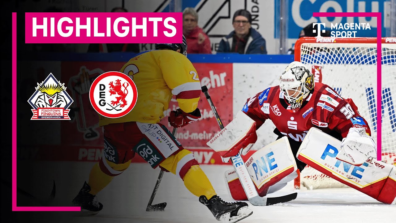 Pinguins Bremerhaven - Düsseldorfer EG | PENNY DEL | MAGENTA SPORT