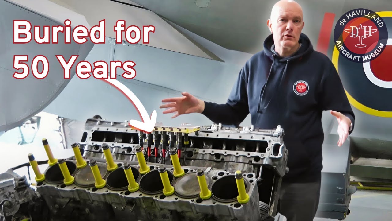 From Crash Site to Comeback: WWII Merlin Engine Lives Again