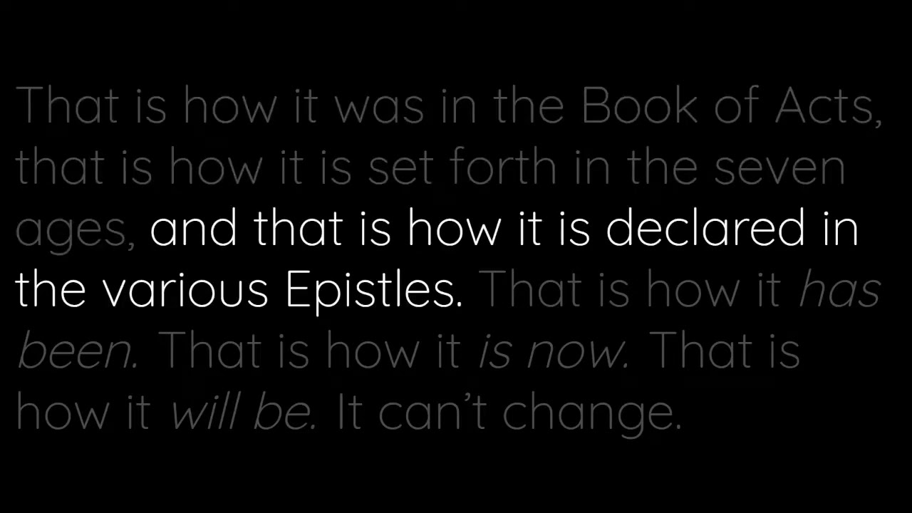 03  The Ephesian Church Age