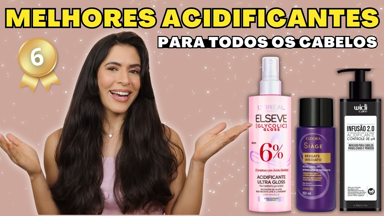 O MELHOR ACIDIFICANTE CAPILAR PARA CADA CABELO: Qual devo escolher? - TOP 6 + BATALHA | Larisse Gama