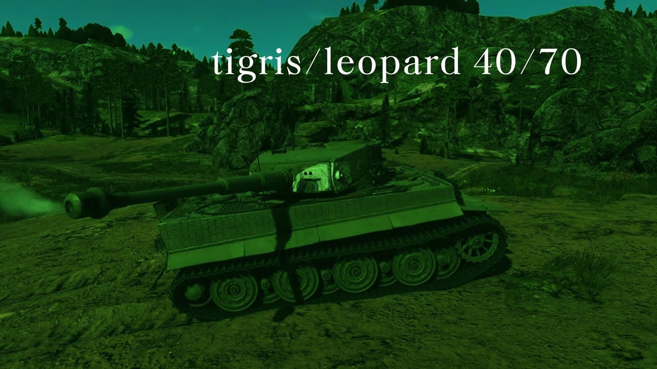 Destroying German teams with their own tank