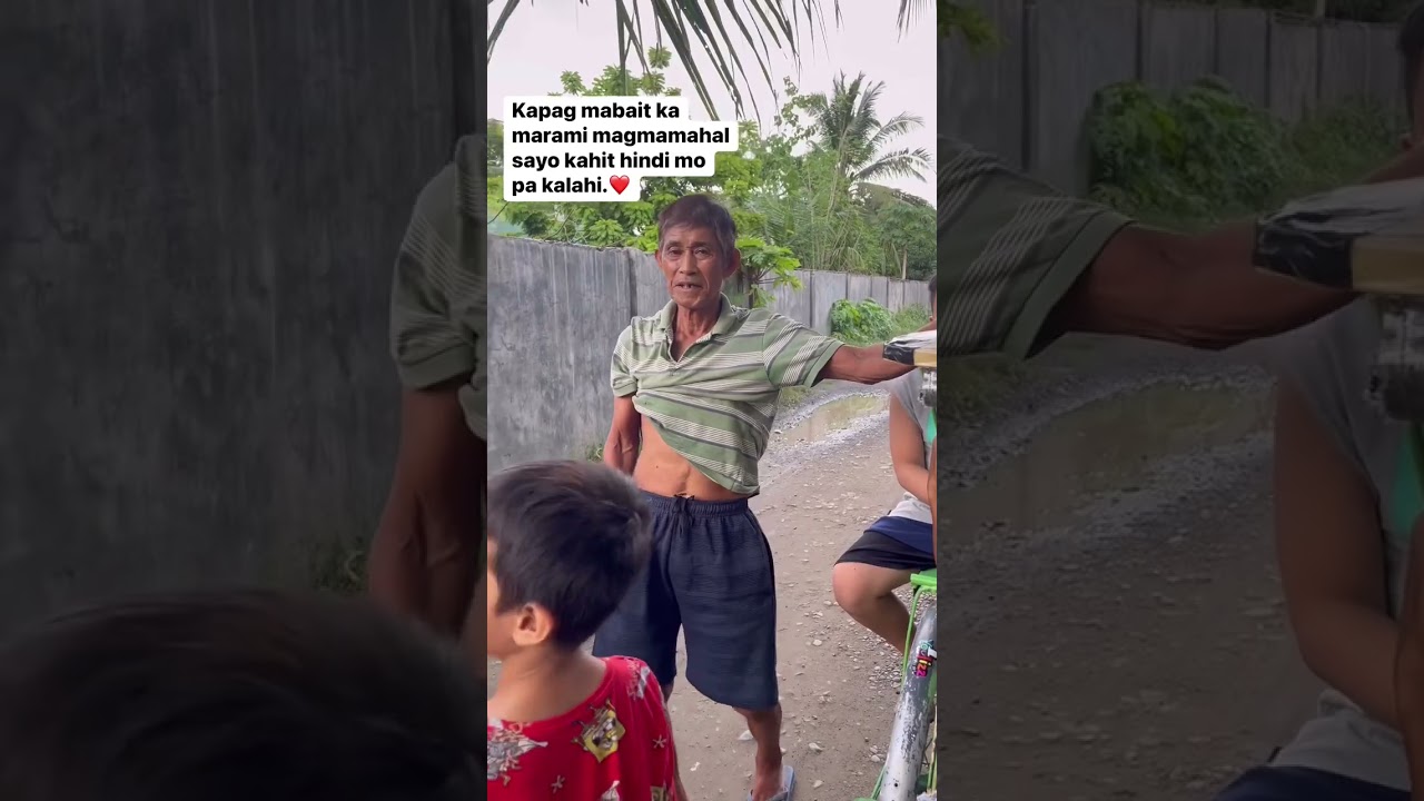 Tuwang tuwa mga kapitbahay namin sa  dahil mabait asawa ko. #pearlyalms #philippines #simplelife