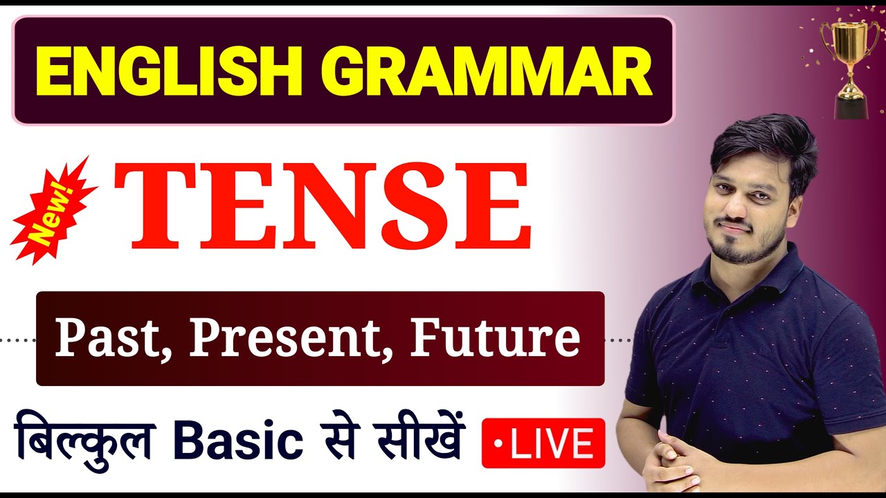 Tense in English grammar | Basic Concepts | Present Tense , Past Tense & Future Tense