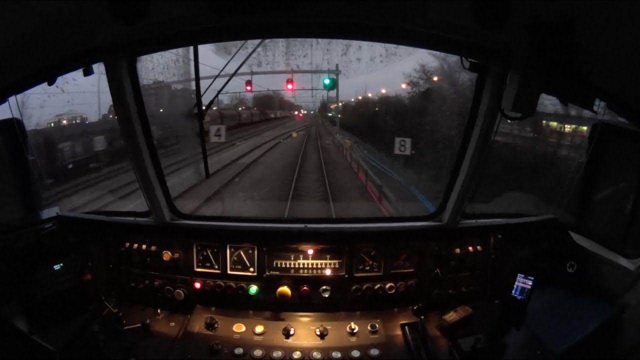 Real Train Driver's View SGM Haarlem - Alkmaar - Hoorn 2016