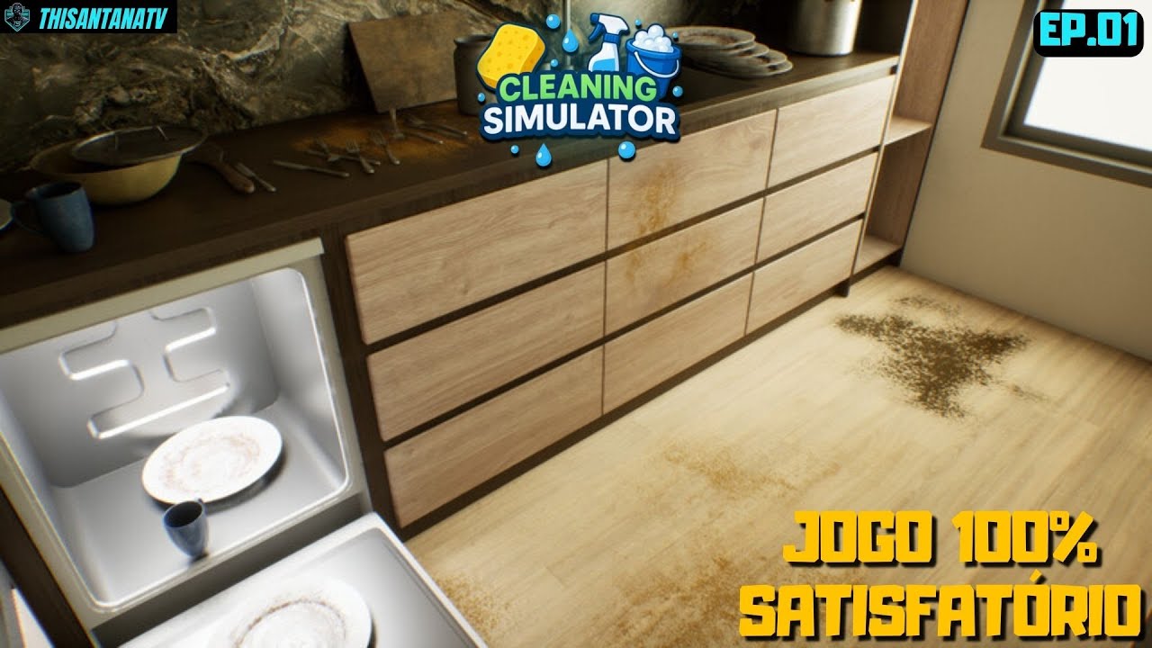 ISSO É TERAPIA! O Jogo de Limpeza Perfeito para Tirar o Estresse | Cleaning Simulator | PT-BR