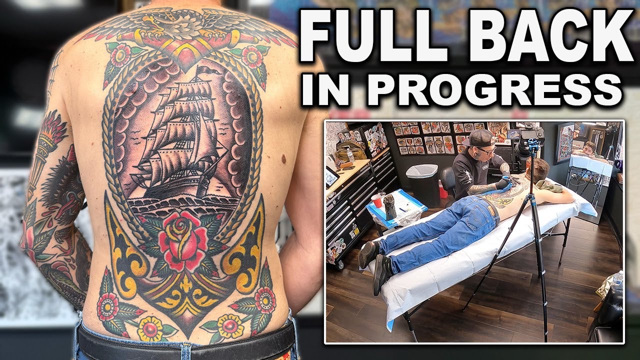 I Booked a Full Back Piece with Orlando’s Best Traditional Tattoo Artists