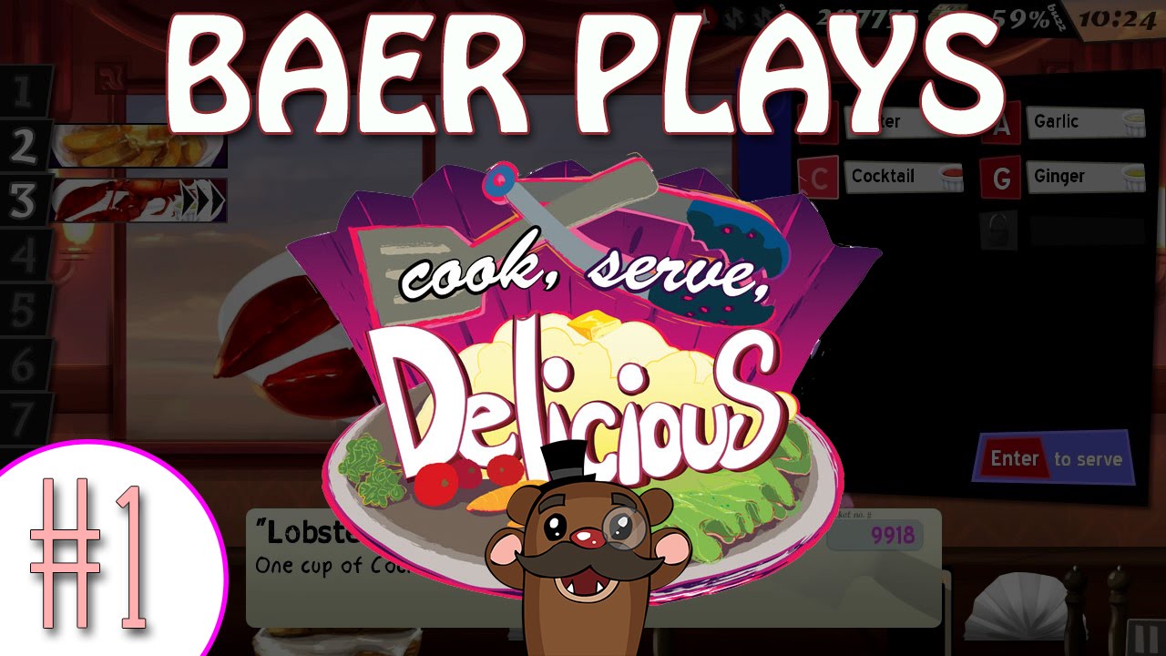 Let's Play Cook, Serve, Delicious! (Pt. 1) - Baer's Beers