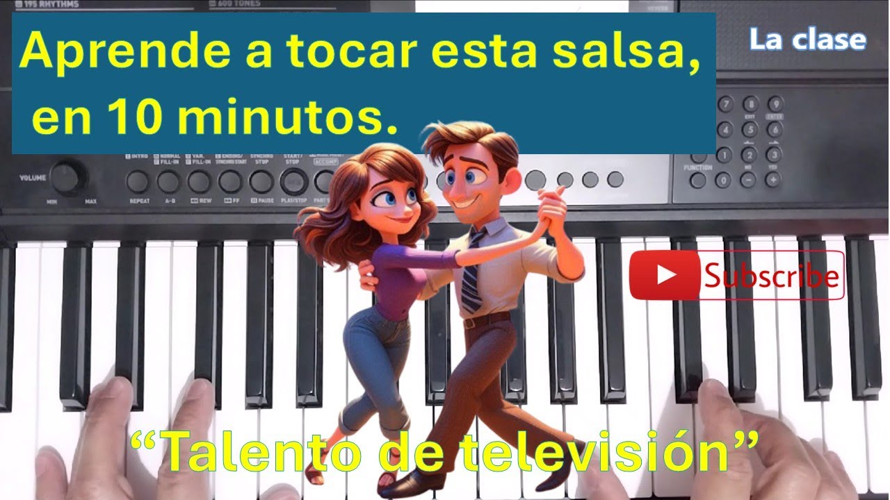 SENSACIONAL APRENDIZAJE DE SALSA EN 10 MINUTOS