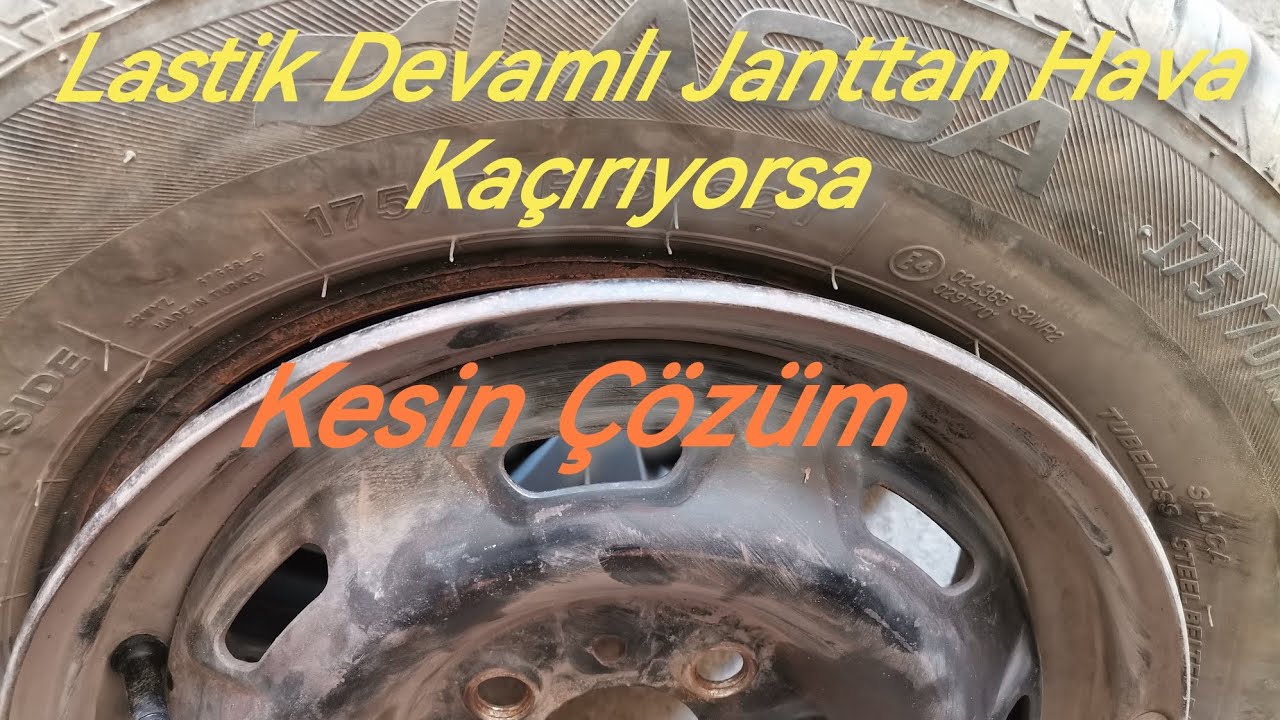 Lastikleriniz Janttan Hava Kaçırıyorsa Kesin Çözüm ✅ 👍🏻