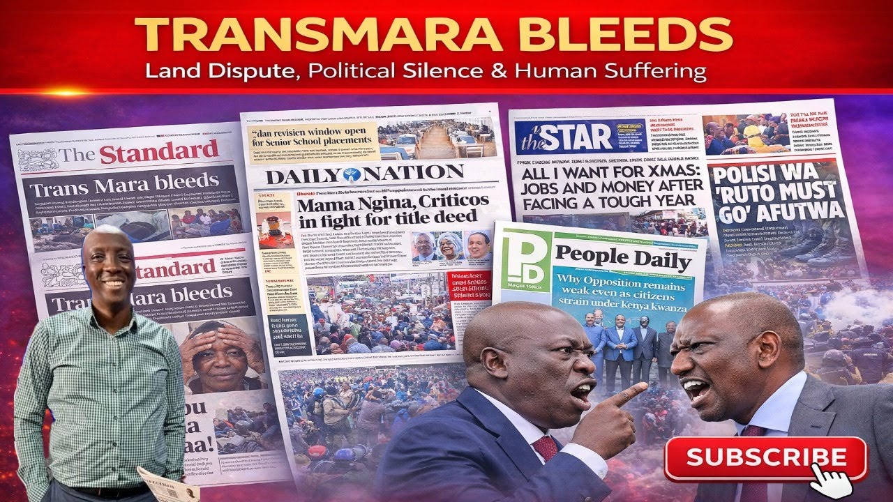 TransMara Bleeds as Land Dispute, Political Silence and Human Suffering Collide-kumuramura magathiti